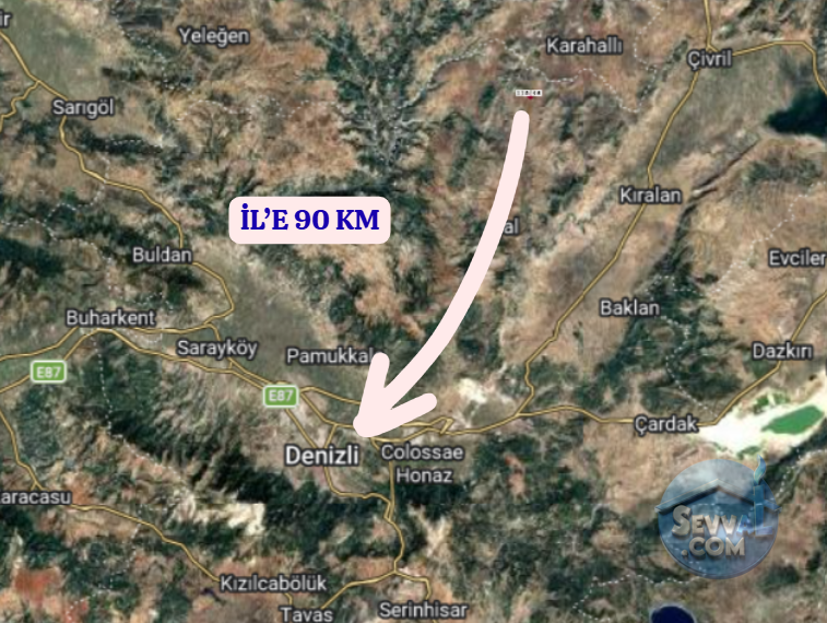 DENİZLİ BEKİLLİ ÜÇKUYU  KÖYÜNDE  4.105 M²  TARLA SATILIKTIR - DENİZLİ BEKİLLİ fotoğraf 7