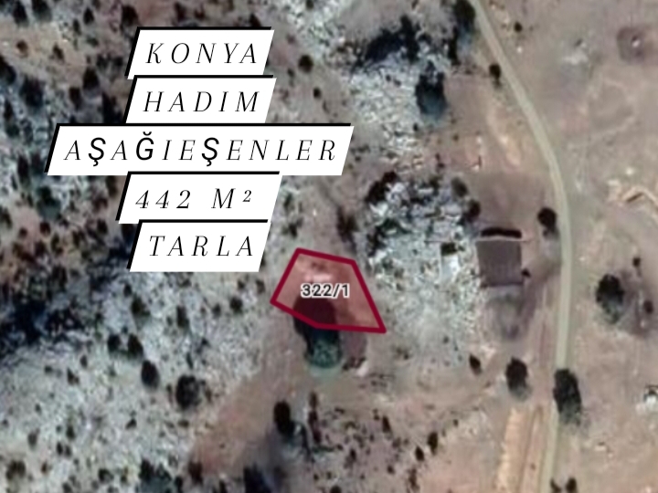 KONYA HADİM AŞAĞI EŞENLER KÖYÜNDE 442 M² TARLAMIZ SATILIKTIR. - KONYA HADİM fotoğraf 23
