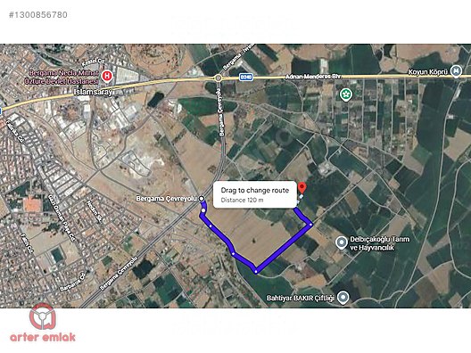ARTER EMLAKTAN BERGAMA İSLAMSARAYDA 10.000 M² SATILIK TARLA - İZMİR BERGAMA fotoğraf 19