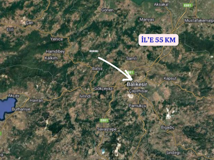 BALIKESİR BALYA GÖLOBA  KÖYÜNDE 2.681 M² TARLA SATILIKTIR - BALIKESİR BALYA fotoğraf 6