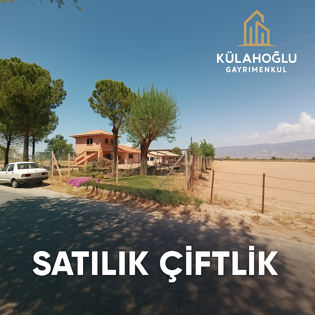 KÜLAHOĞLU GAYRİMENKUL'DEN DENİZLİ SARAYKÖY ADA MAH. SATILIK 51.550 M2 ÇİFTLİK  - DENİZLİ SARAYKÖY fotoğraf 5