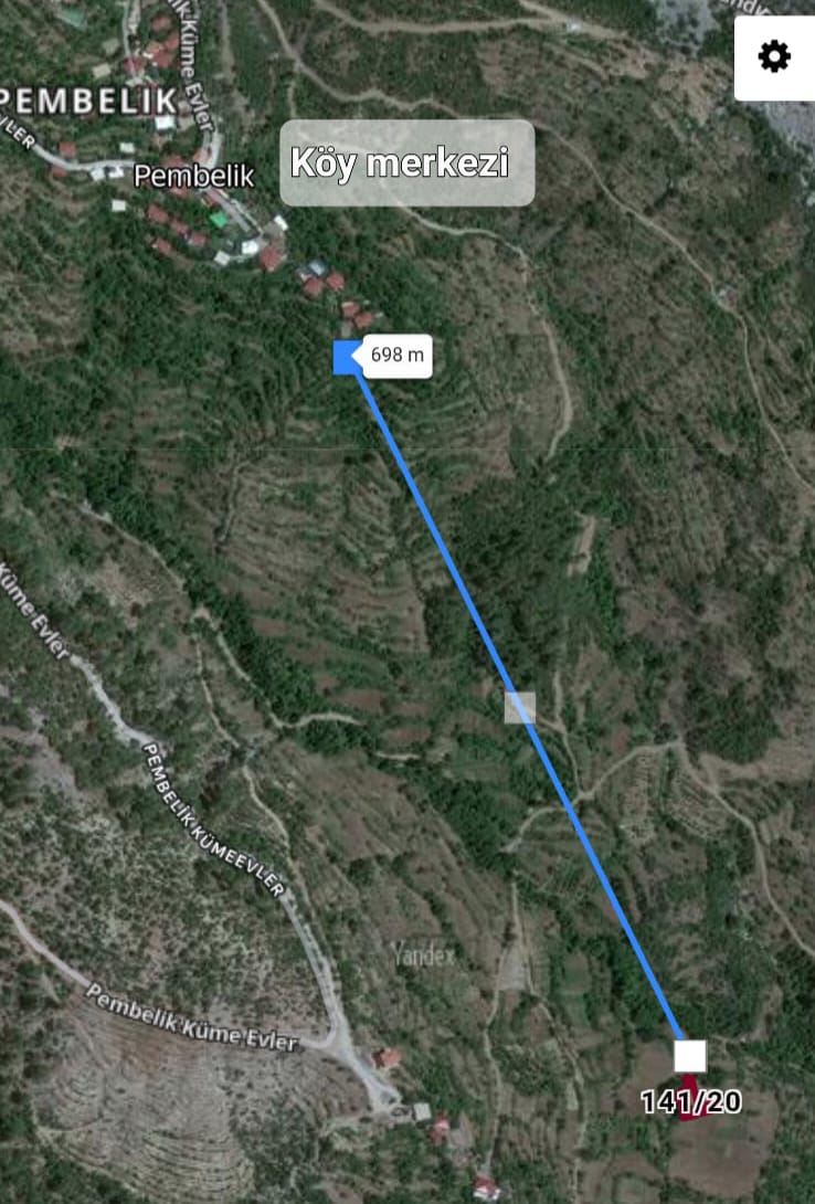 ANTALYA GÜNDOĞMUŞ PAMBELİK  KÖYÜNDE 572  M² TARLA   SATILIKTIR - ANTALYA GÜNDOĞMUŞ fotoğraf 6