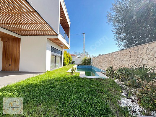 ARYA'DAN GÜRE'DE HAVUZLU SAUNALI 5+1 TAM MÜSTAKİL SATILIK VİLLA - BALIKESİR EDREMİT fotoğraf 11