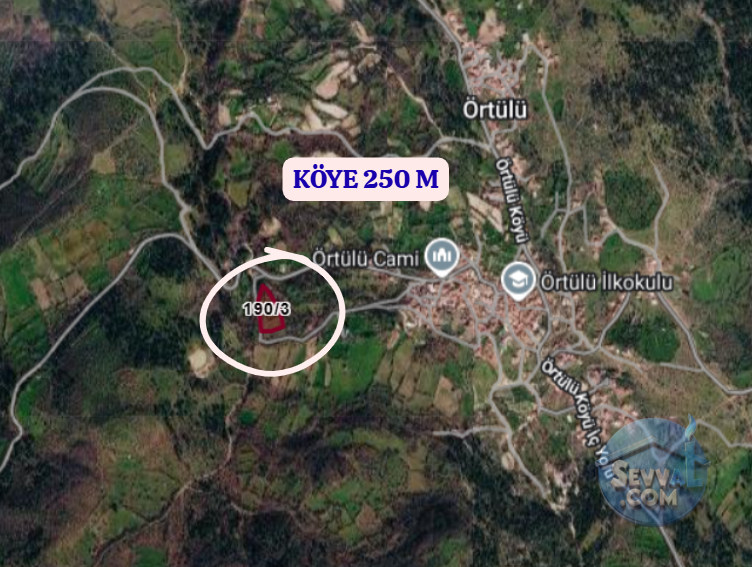 İZMİR KINIK ÖRTÜLÜ  KÖYÜNDE  4.531 M²  TARLA SATILIKTIR  ALICISINA ŞİMDİDEN HAYI - İZMİR KINIK fotoğraf 5