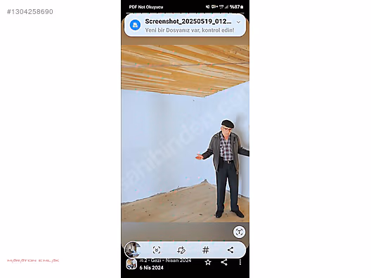 KÜÇÜK BÜTÇEYLE BURDUR KEMER KAYI KÖYÜNDE 913M2 İÇİNDE MÜSTAKİL - BURDUR KEMER fotoğraf 3