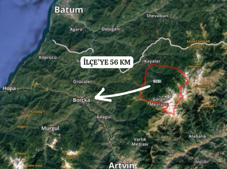 ARTVİN BORÇKA EFELER  KÖYÜ’NDE 2.376 M² FINDIK BAHÇESİ SATILIKTIR - ARTVİN BORÇKA fotoğraf 6