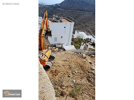 BODRUM YAHŞİ'DE DENİZ MANZARALI TRİPLEKS VİLLA İMARLI ARSA - MUĞLA BODRUM fotoğraf 2
