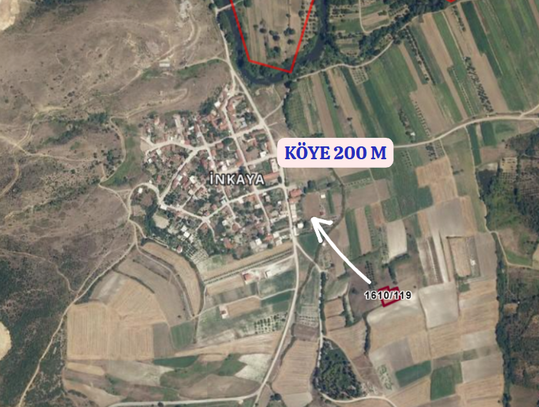 BURSA KARACABEY İNKAYA KÖYÜNDE 1.259 M²  BAĞ SATILIKTIR - BURSA KARACABEY fotoğraf 4