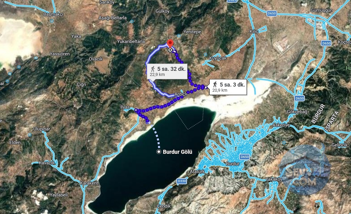 ISPARTA KEÇİBORLU ÇUKURÖREN KÖYÜNDE 1.293 m² TARLAMIZ SATILIKTIR - Isparta Keçiborlu fotoğraf 7