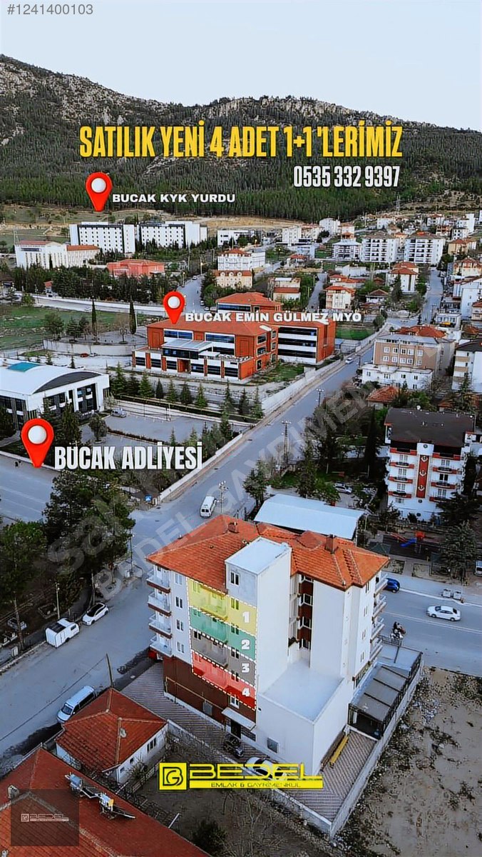 SATILIK BUCAK ADLİYE KARŞISI 1+1 DAİRE - BURDUR BUCAK fotoğraf 2