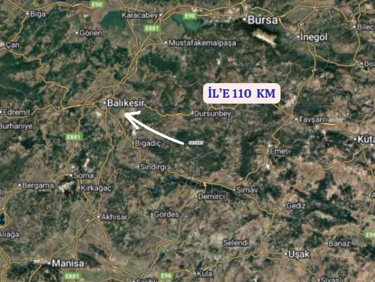 BALIKESİR DURSUNBEY ALAÇAM  KÖYÜNDE 1.502 M² TARLA SATILIKTIR - BALIKESİR DURSUNBEY fotoğraf 6
