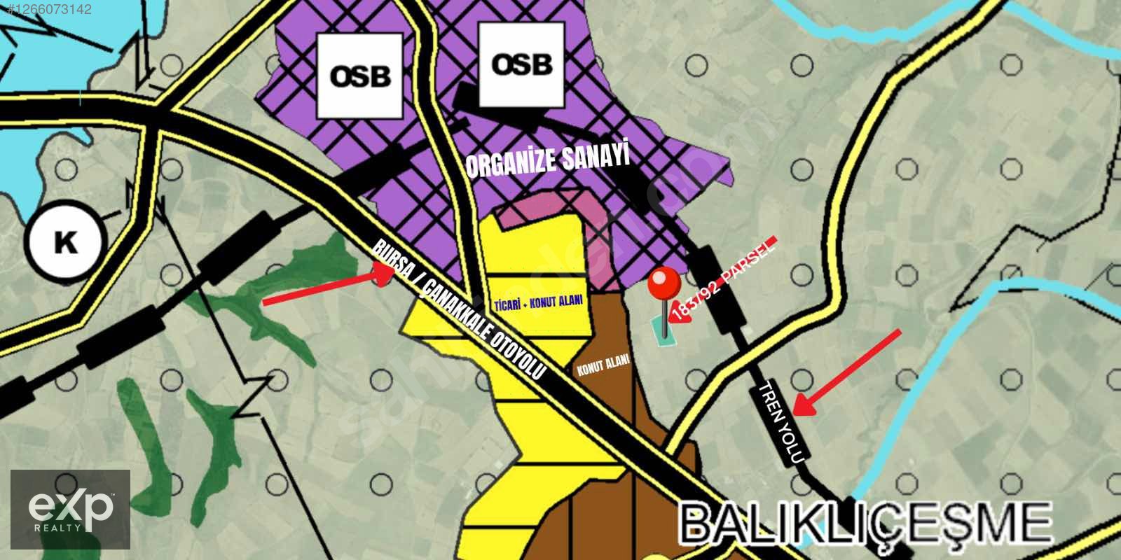 EXP Realty'den Organize Sanayi ve İmar Sınırında 7 Dönüm Arazi - ÇANAKKALE BİGA fotoğraf 5