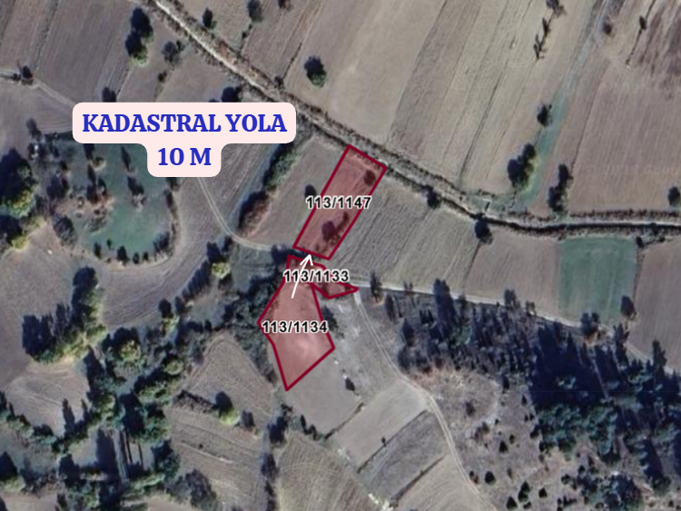 KÜTAHYA EMET KONUŞ   KÖYÜNDE 970  M² TARLA  SATILIKTIR - KÜTAHYA EMET fotoğraf 3