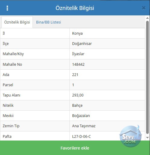 KONYA DOĞANHİSAR İLYASLAR DA 293 M² TARLAMIZ SATILIKTIR - KONYA DOĞANHİSAR fotoğraf 2