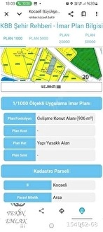 YUVACIK YAKACIK MEVKİİNDE SATILIK VİLLA KONUT İMARLI 905M2 DENİZ VE DOĞA MANZARA - KOCAELİ BAŞİSKELE fotoğraf 5