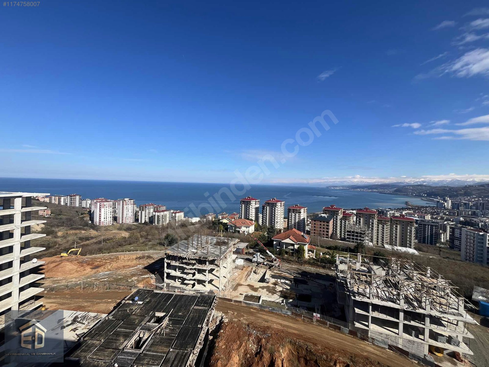 YALINCAK'DA SATILIK 170M2 3+1 FULL DENİZ MANZARALI DAİRE - TRABZON ORTAHİSAR fotoğraf 13