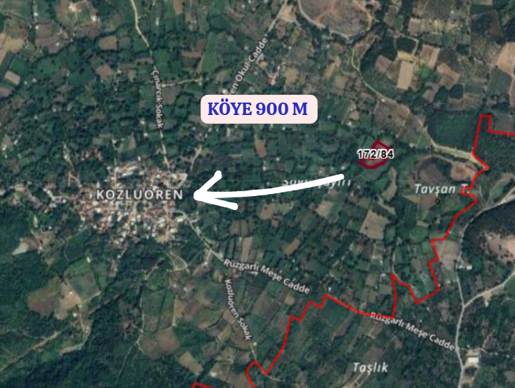BURSA KESTEL KOZLUÖREN KÖYÜNDE  BAHÇENİN 2.700 M² Sİ SATILIKTIR. - BURSA KESTEL fotoğraf 4