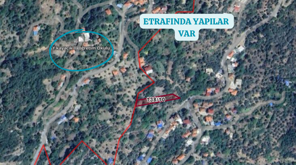 AYDIN EFELER ORTAKÖY KÖYÜNDE 1.238 M² ARSA SATILIKTIR. - AYDIN EFELER fotoğraf 4
