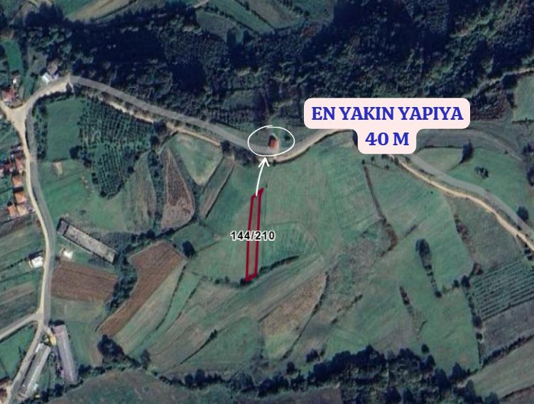 KOCAELİ KANDIRA TEKSEN   KÖYÜNDE  885  M²  TARLA SATILIKTIR - KOCAELİ KANDIRA fotoğraf 4