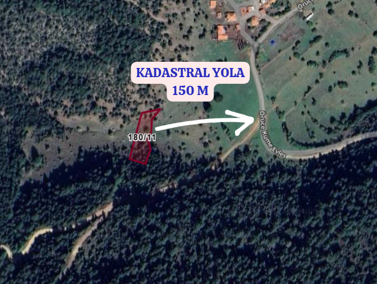 KÜTAHYA EMET YAYLAYOLU  KÖYÜNDE 1.605  M² TARLA  SATILIKTIR - KÜTAHYA EMET fotoğraf 3