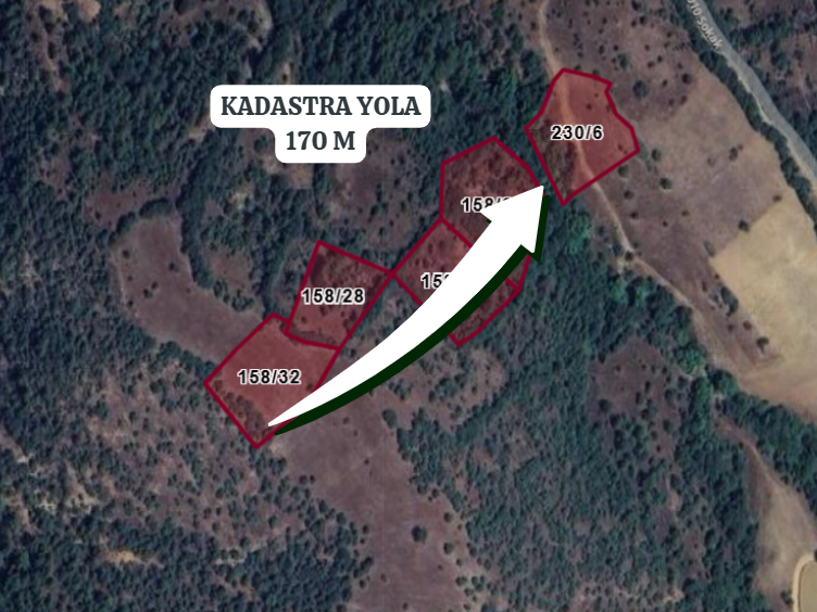 BALIKESİR SINDIRGI KARACALAR   KÖYÜNDE 4.071 M² TARLA  SATILIKTIR - BALIKESİR SINDIRGI fotoğraf 3