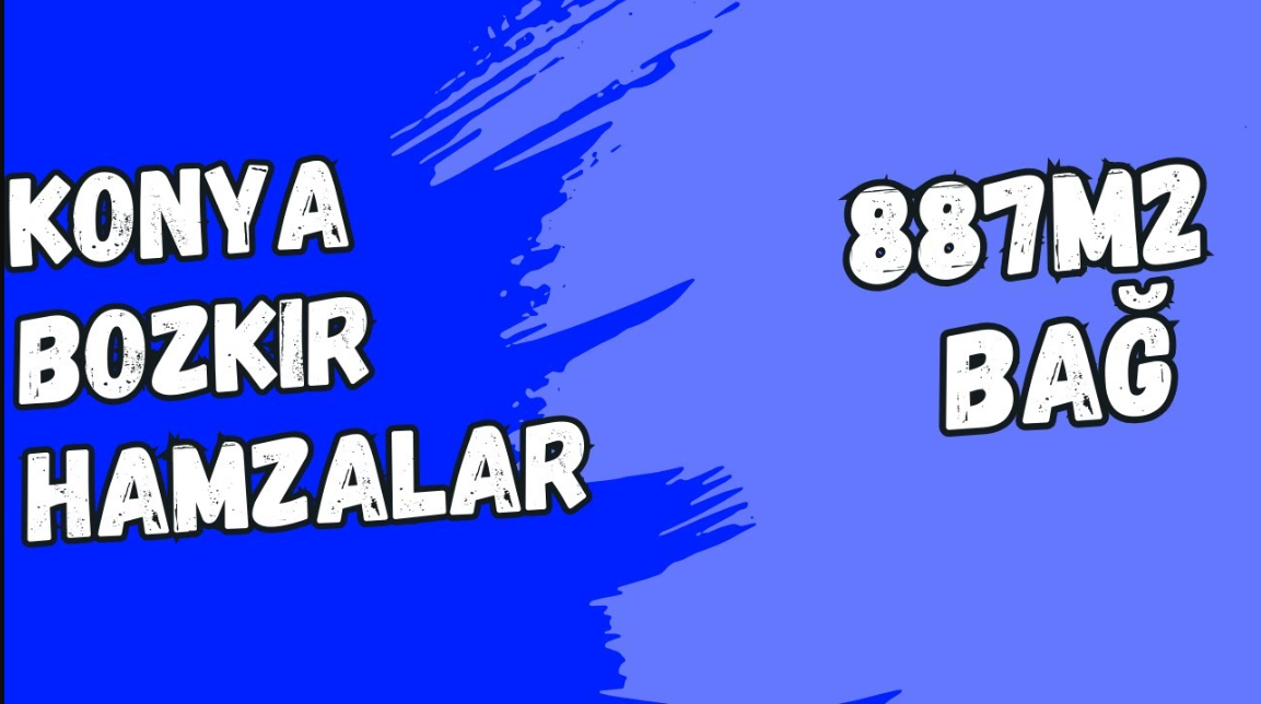 KONYA BOZKIR HAMZALAR KÖYÜNDE 887 BAĞ SATILIKTIR. - KONYA BOZKIR fotoğraf 9