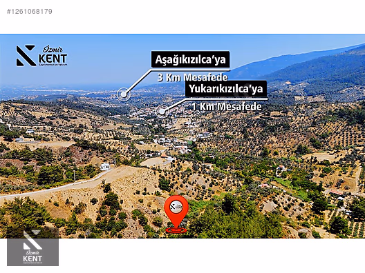 Kemalpaşa Yukarıkızılca Satılık 950 m2 Bahçe Tek Tapu - İZMİR KEMALPAŞA fotoğraf 6
