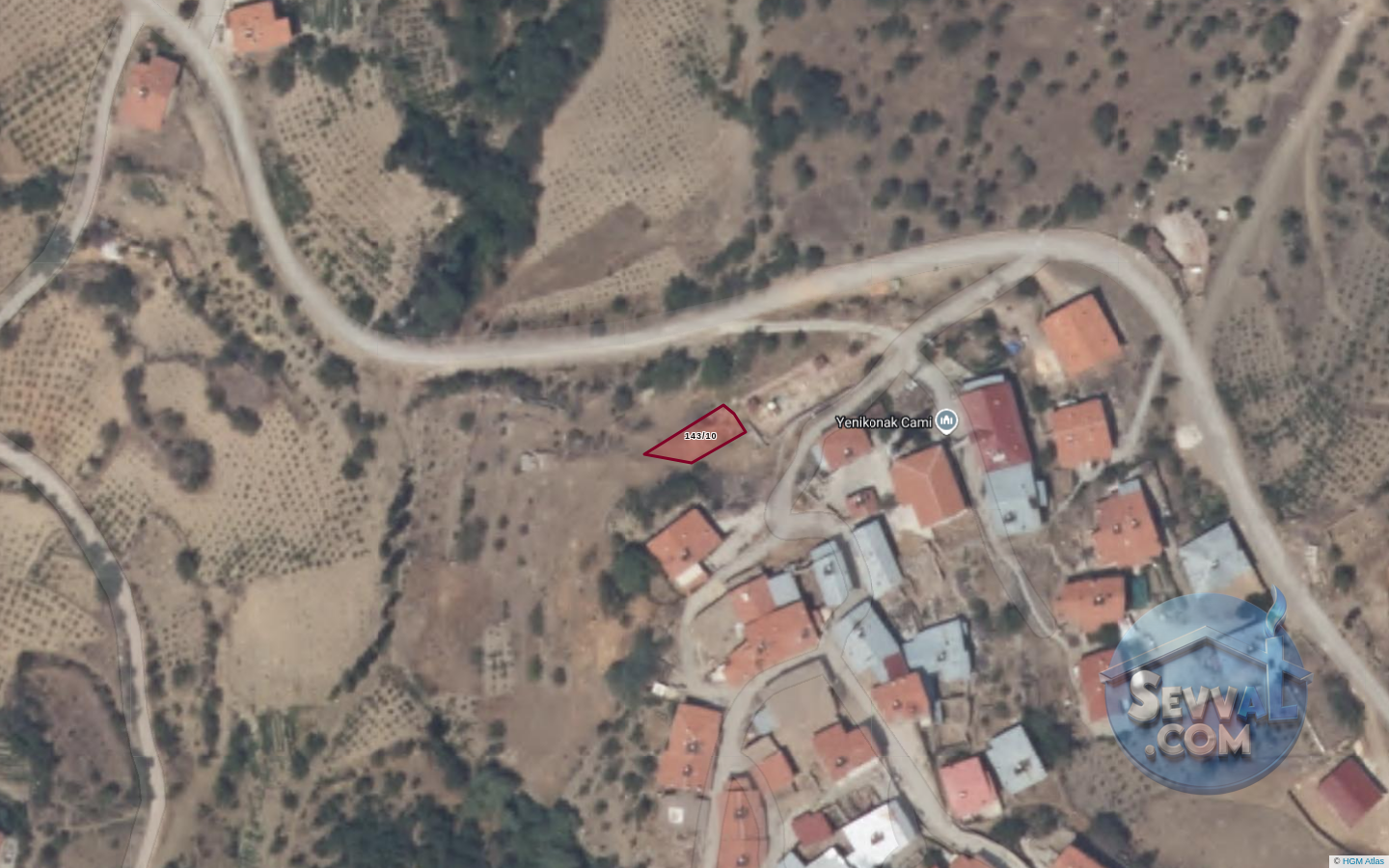 KONYA HADİM GÖYNÜKKIŞLA   KÖYÜNDE 169 M²  ARSA  SATILIKTIR - KONYA HADİM fotoğraf 2