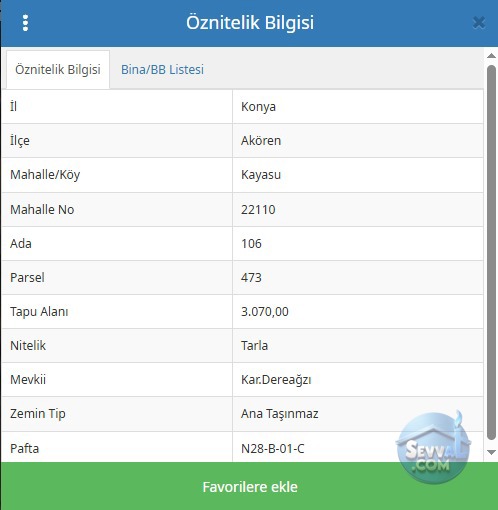 KONYA AKÖREN KAYASU DA 3.070 M² TARLAMIZ SATILIKTIR - KONYA AKÖREN fotoğraf 2