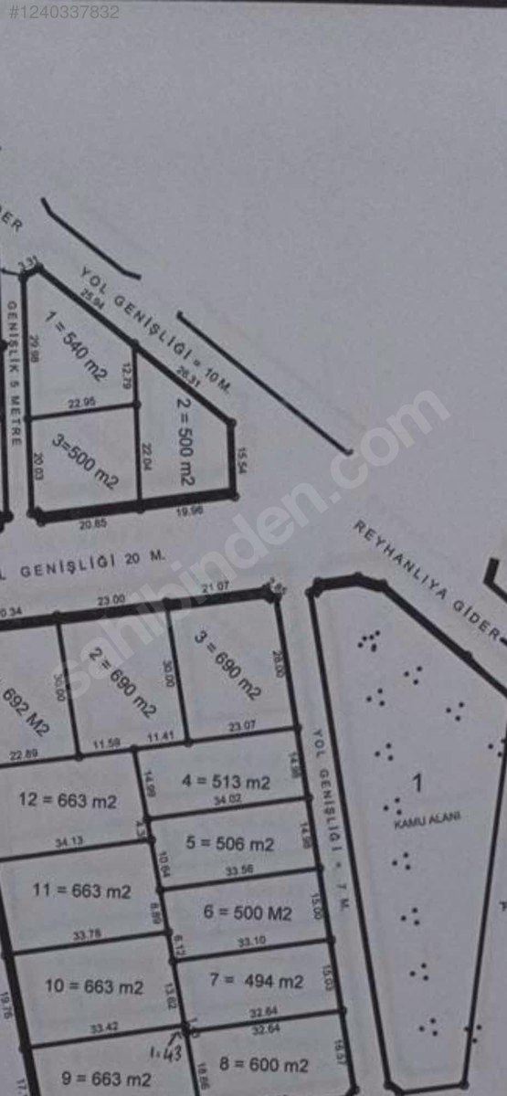 Yeşilova alt yol parsel - HATAY REYHANLI fotoğraf 3