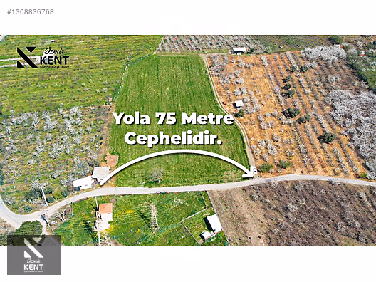Kemalpaşa Ören 75. Yıl Satılık 8770 m2 Tek Tapu Tarla - İZMİR KEMALPAŞA fotoğraf 29