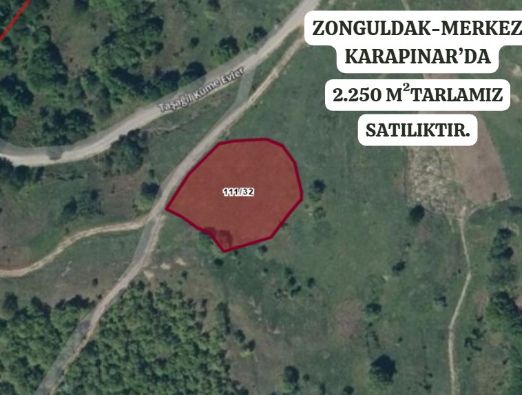 ZONGULDAK MERKEZ KARAPINAR KÖYÜ’NDE 2.250 M² TARLA SATILIKTIR - ZONGULDAK MERKEZ fotoğraf 2
