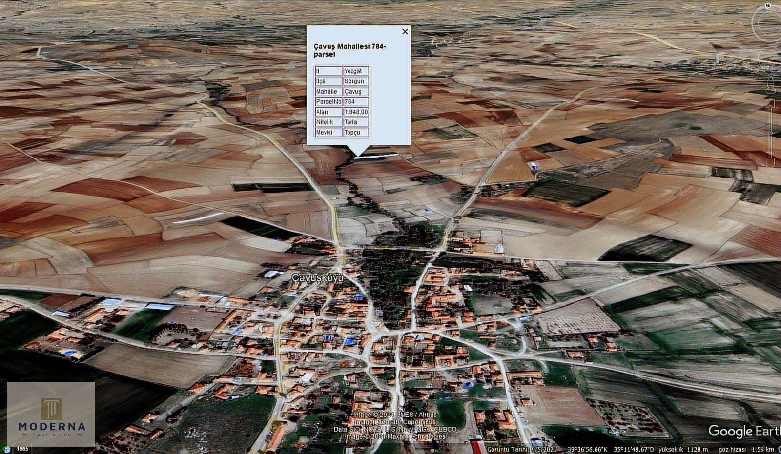 SORGUN ÇAVUŞ MAH. YOLA CEPHELİ 1848 M2 KÖYE YAKIN KUPON TARLA - YOZGAT SORGUN fotoğraf 11
