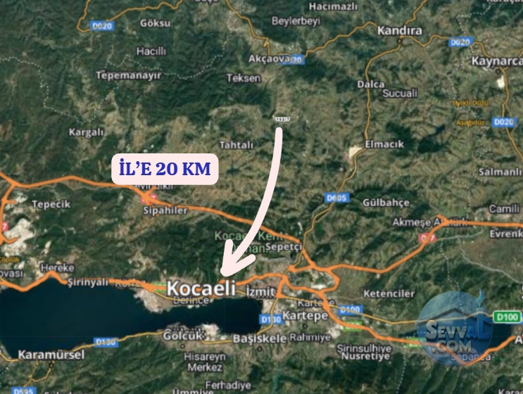 KOCAELİ KANDIRADA ARAÇ TAKASINA UYGUN 1.069 M² TARLA SATILIKTIR - Kocaeli Kandıra fotoğraf 12