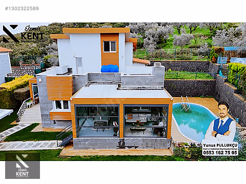 Kemalpaşa Çınar Satılık 5+1 Havuzlu Dubleks Villa 300 m2 - İZMİR KEMALPAŞA fotoğraf 21