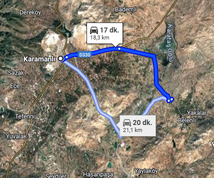 BURDUR KARAMANLI KILAVUZLAR KÖYÜ 525M² TARLA SATILIKTIR - BURDUR KARAMANLI fotoğraf 6
