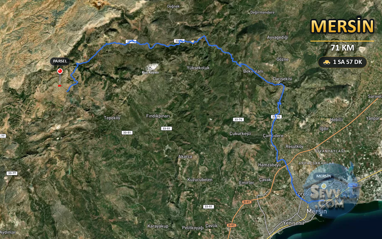 MERSİN TOROSLAR ARSLANKÖY 14.709 m² SATILIK ARSA - MERSİN TOROSLAR fotoğraf 4