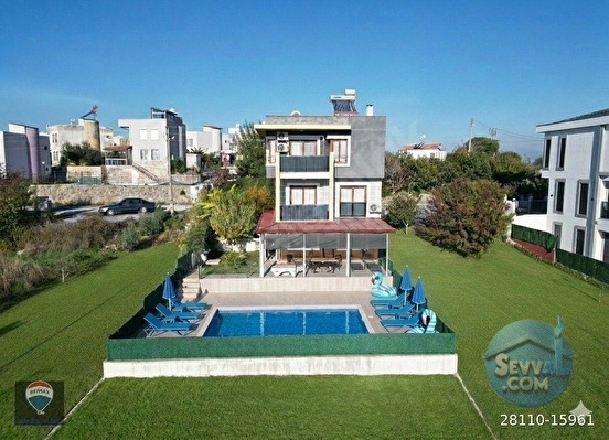 KUŞADASI SATILIK 4+1 HAVUZLU VİLLA SOĞUCAK'TA - AYDIN KUŞADASI fotoğraf 30