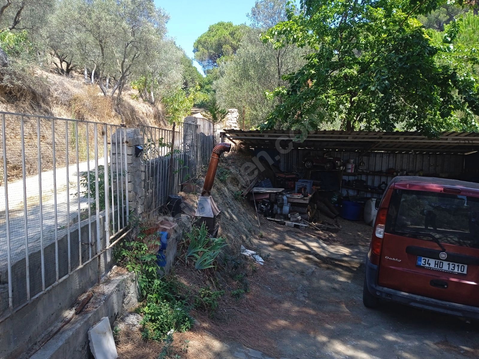 satılık 1.5 dönüm arsa 2 katlı ev doğa içinde deniz manzaralı - BURSA GEMLİK fotoğraf 20