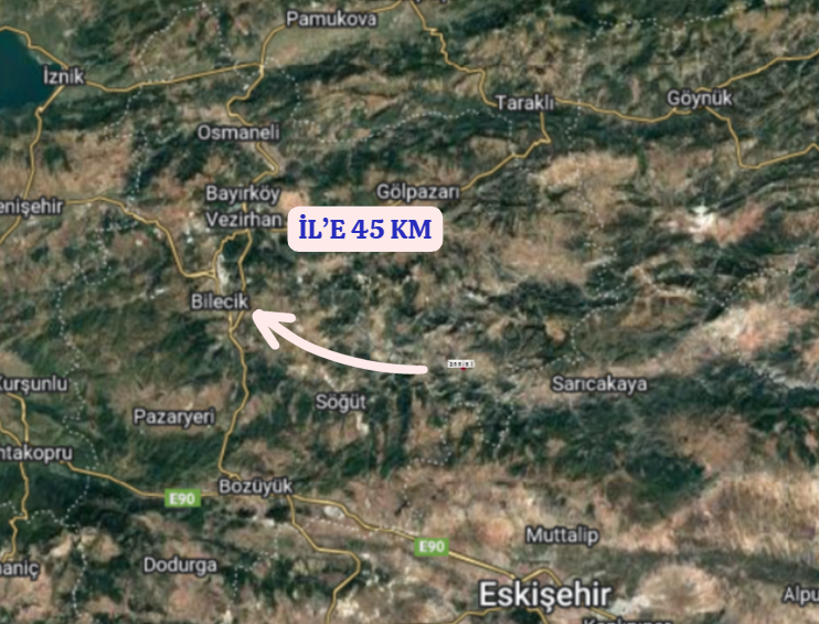  BİLECİK İNHİSAR ZAFER   KÖYÜNDE  149  M²  BAHÇE  SATILIKTIR    - BİLECİK İNHİSAR fotoğraf 7