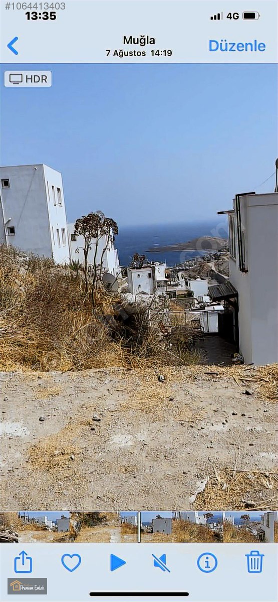 BODRUM YAHŞİ'DE DENİZ MANZARALI TRİPLEKS VİLLA İMARLI ARSA - MUĞLA BODRUM fotoğraf 11