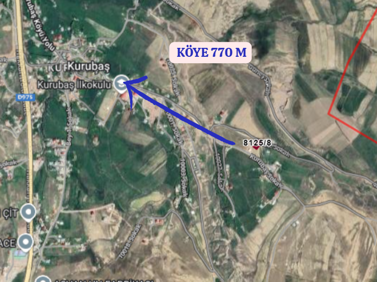 VAN EDREMİT KURUBAŞ  KÖYÜNDE 600 M² ARSAMIZ SATILIKTIR.   - VAN EDREMİT fotoğraf 5