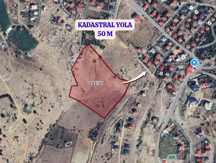 MERSİN TOROSLAR KEPİRLİ  KÖYÜNDE TARLAMIZIN 195 M²  Sİ SATILIKTIR - MERSİN TOROSLAR fotoğraf 3