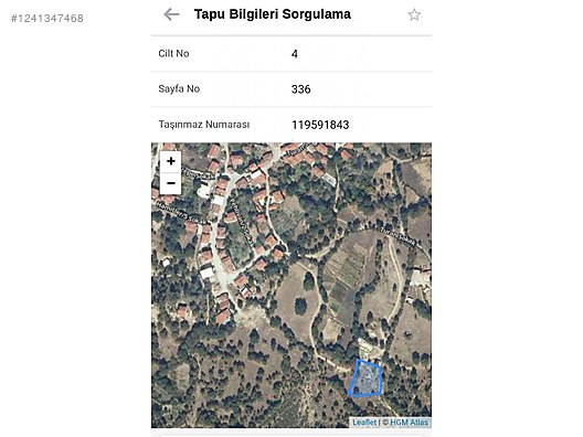 Büyükorhan Hocahasan'da Mahalle İçine Yakın Müstakil Tapu Tarla - BURSA BÜYÜKORHAN fotoğraf 2