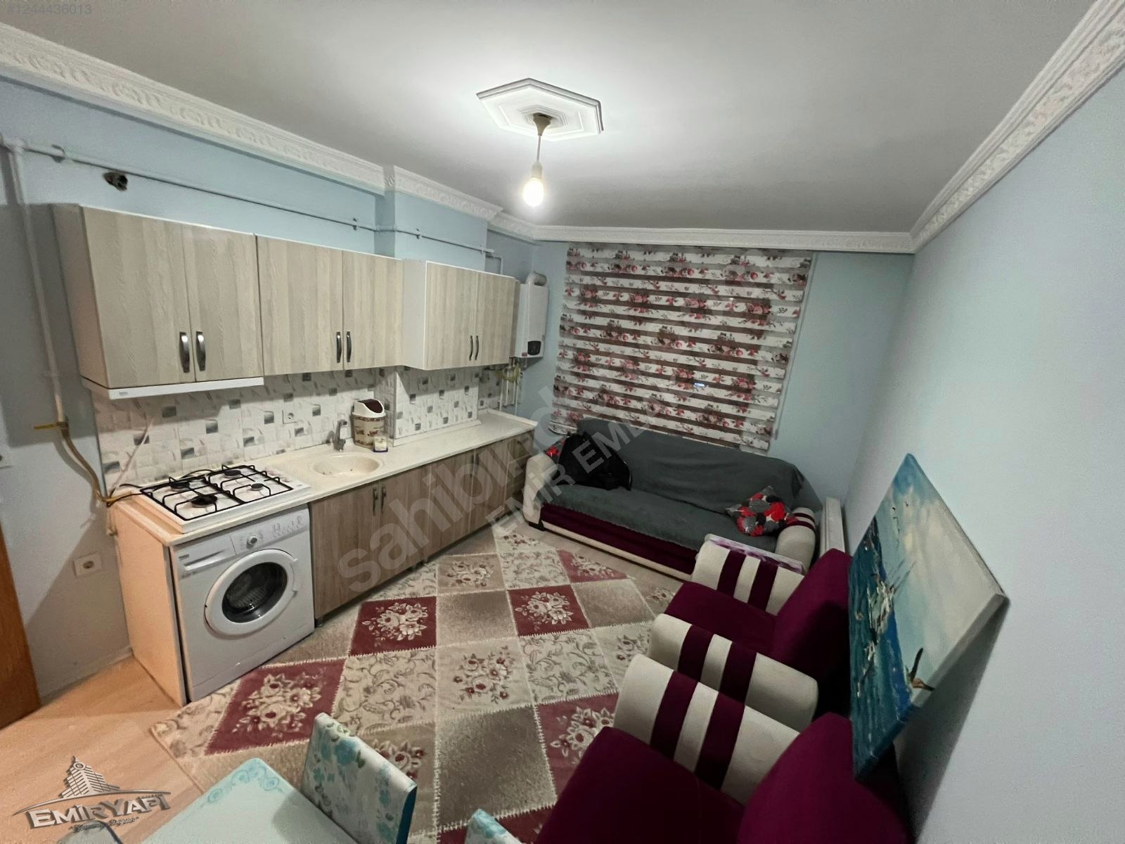 EMİR EMLAKTAN ŞEHRİN GÖBEĞİNDE ARAKAT 1+1 EŞYALI DAİRE - KARS MERKEZ fotoğraf 8