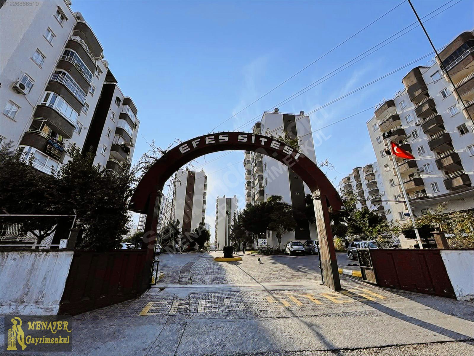 MENAJER'DEN YENİŞEHİR EFES SİTESİNDE 3+1 SATILIK DAİRE - MERSİN YENİŞEHİR fotoğraf 7