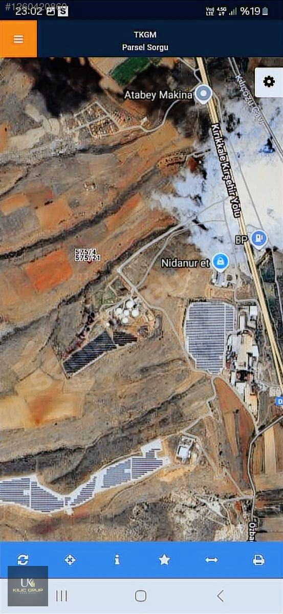 KIRŞEHİR MERKEZ ÖZBAĞ DA YATIRIMLIK 529 M2 ARSA - KIRŞEHİR MERKEZ fotoğraf 4