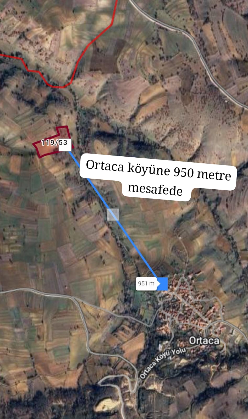 BİLECİK SÖĞÜT ORTACA KÖYÜ 19.270M² TARLAMIZ SATILIK - BİLECİK SÖĞÜT fotoğraf 4