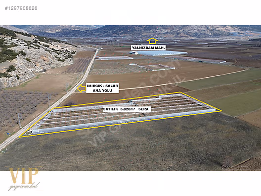VİP GAYRİMENKUL'den IMIRCIK MAH. ANAYOL CEPHELİ 5.320m² SERA - ANTALYA ELMALI fotoğraf 10