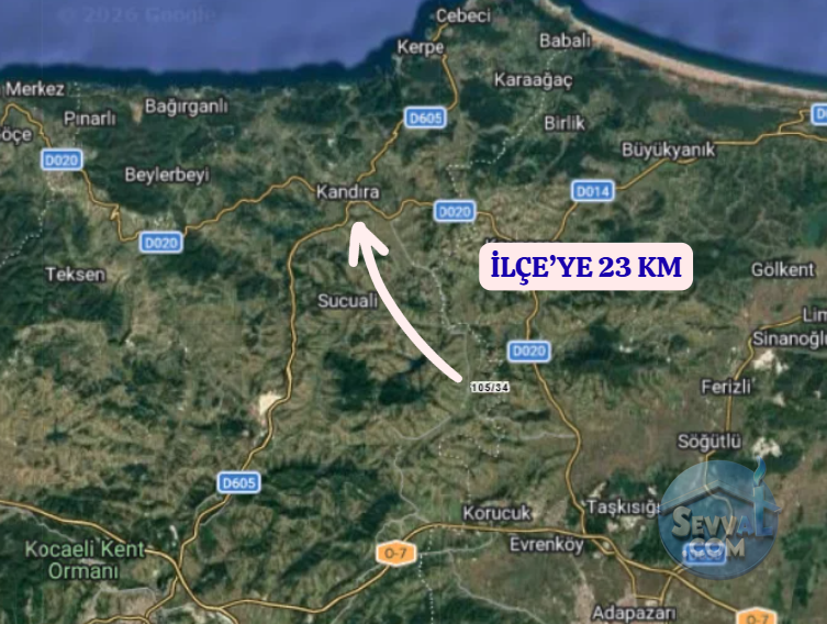 KOCAELİ KANDIRA HIDIRLAR  KÖYÜNDE  2.918 M² TARLA  SATILIKTIR - KOCAELİ KANDIRA fotoğraf 5